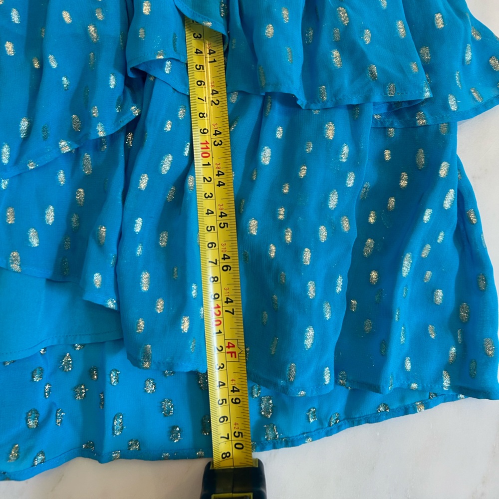 Lilly Pulitzer Blue Sleeveless V-Neck Midi Sundress - Picture 9 of 13